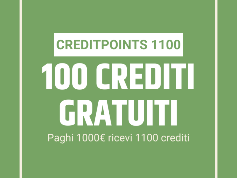 CreditPoints 1100