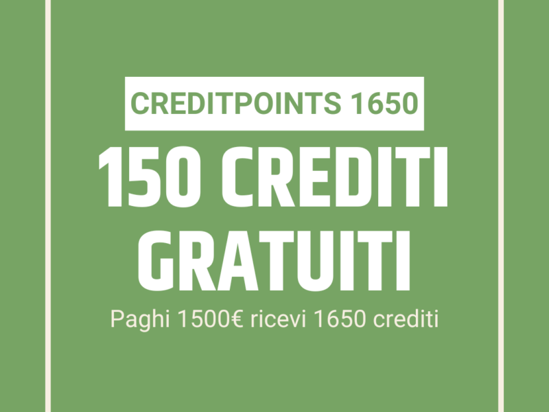 CreditPoints 1650