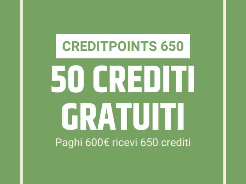 CreditPoints 650