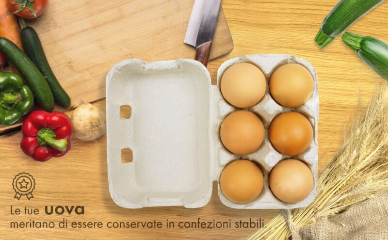 50 confezioni da 6 uova in cartone - immagine 2